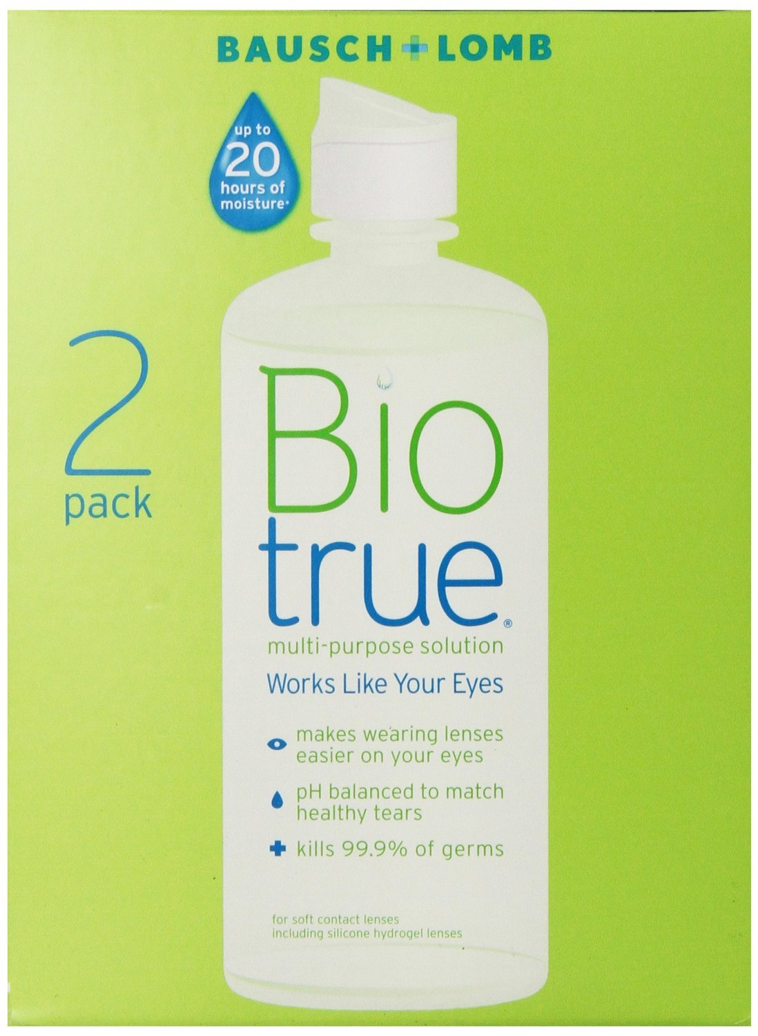Biotrue Contact Lens Solution Box