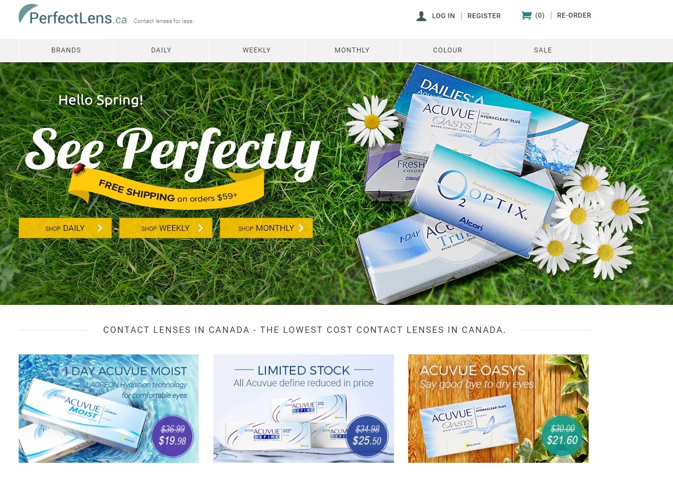 Shopping For Contact Lenses Online