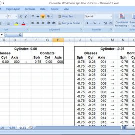 Comprehensive Prescription Conversion Charts