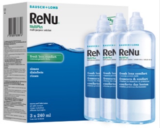 Cheap Monthly Contact Lenses - Renu Multipack