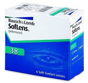 Cheap Monthly Contact Lenses - Soflens 38 box at Lens