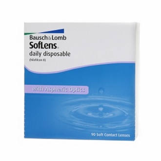 Soflens Dailiy Disposable contact lenses 90 pack