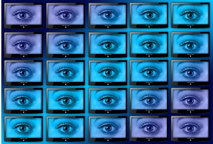 Smart contact lenses that record video - surveillance