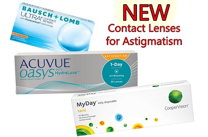 Three New Contact Lenses for Astigmatism in 2017