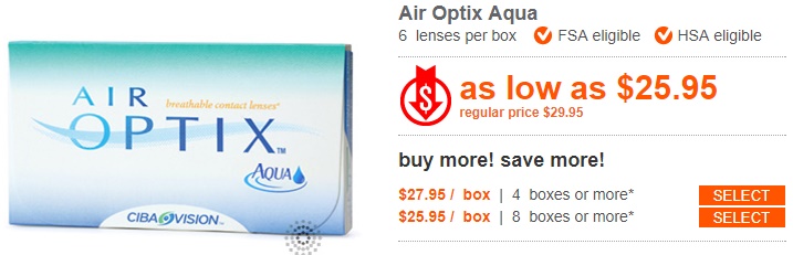 Air Optix Aqua at ContactLensKing