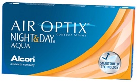 extended wear contact lenses brands - Air Optix Night&Day Aqua