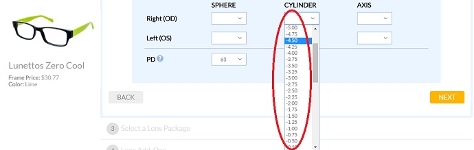 prescription glasses to contacts converter