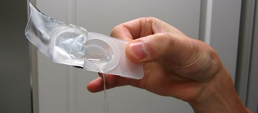 contact lens packaging