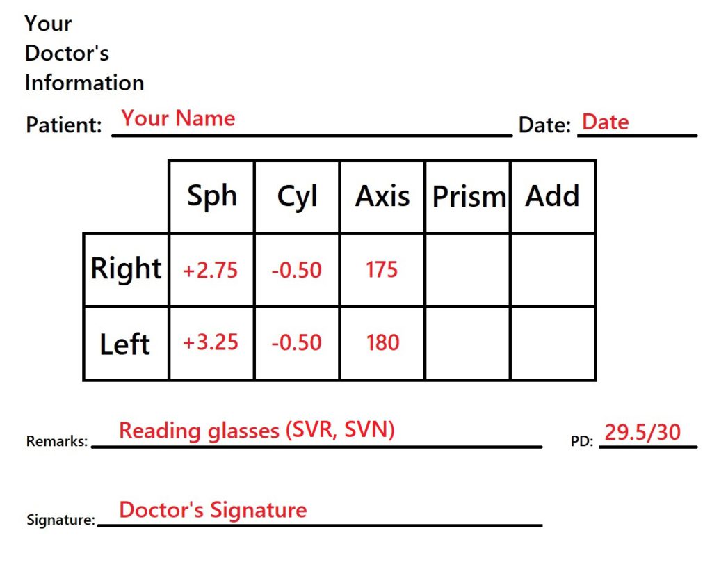 How To Determine The Strength of Reading Glasses You Need - Contacts Advice